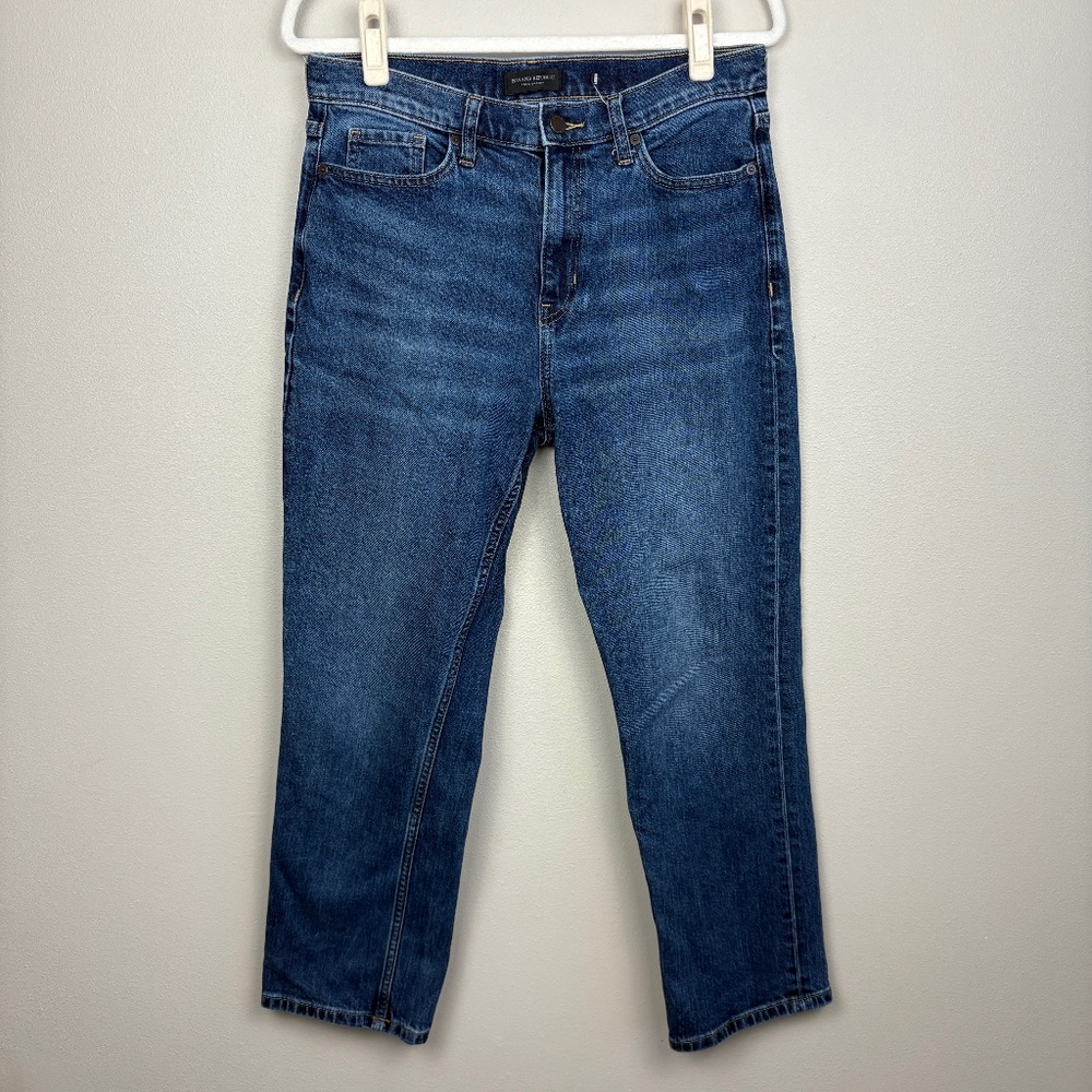 Banana Republic High Rise Straight Ankle Jean - Size 30